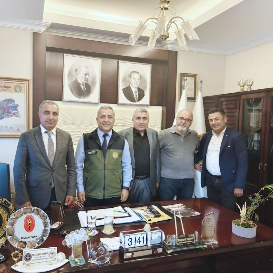 TİGEM Genel Müdür Yardımcılığına atanan hemşehrimize ziyaret